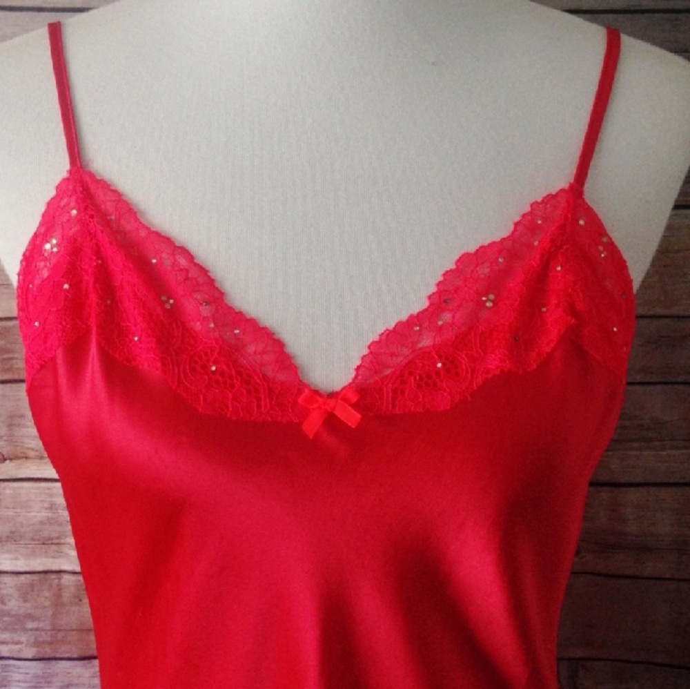 Victoria's Secret Very Sexy Satin Embellished Lace